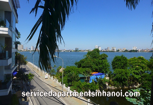 Căn hộ ba phòng ngủ rộng rãi cho thuê với nội thất hiện đại ở Đặng Thai Mai, Tây Hồ 1