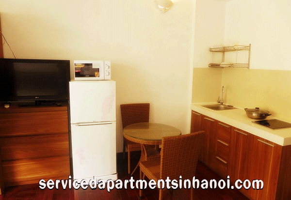 Cho thuê Studio tại Tô Ngọc Vân, Tây Hồ giá cực rẻ 360$/tháng 4