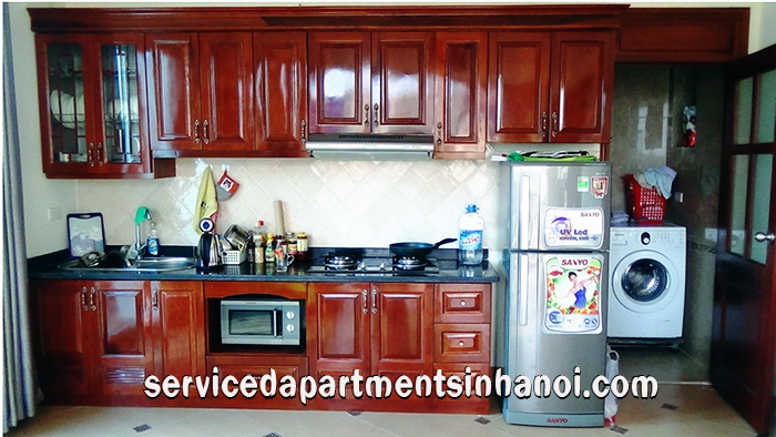 Cho thuê căn hộ dịch vụ đẹp 01 phòng ngủ tại Ba Đình, gần Lotte, giá hợp lý 5