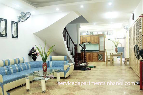 Cho thuê căn hộ mới cải tạo1 phòng ngủ ở Ngọc Hà, Ba Đình 3