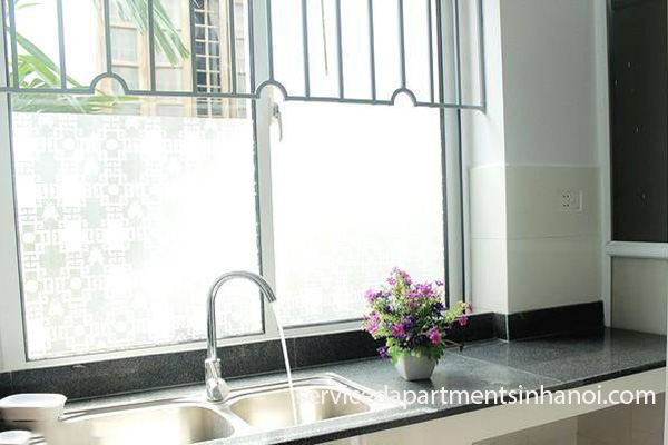 Cho thuê căn hộ mới cải tạo1 phòng ngủ ở Ngọc Hà, Ba Đình 5