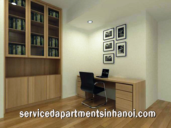 Cho thuê căn hộ dịch vụ đẹp gồm 1 phòng ngủ tại Kim Mã, Ba Đình 2
