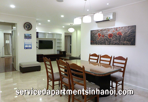 Cho thuê căn hộ ba phòng ngủ hiện đại tại Tháp L1, Ciputra Tây Hồ 7
