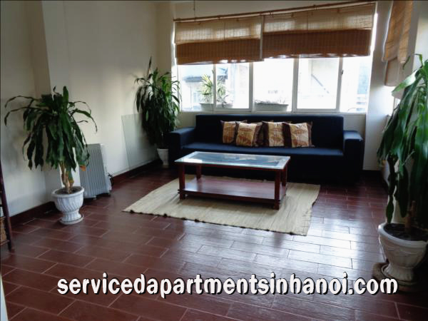 Căn hộ rộng rãi một phòng ngủ cho thuê tại đường Bà Triệu, Hai Bà Trưng