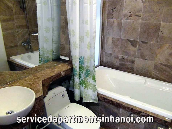 Cho thuê căn hộ dịch vụđẹp bao gồm 2 phòng ngủ tại Kim Mã, Ba Đình 9
