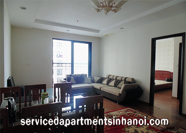 Cho thuê căn hộ hai phòng ngủ có view đẹp tại T03, Times City 3