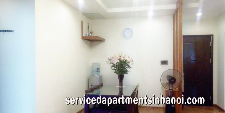Cho thuê căn hộ tiện ích gồm 2 phòng ngủ tại T7 Building, Times City 2
