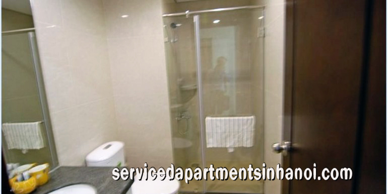 Cho thuê căn hộ 2 phòng ngủ, nội thất đầy đủ ở T18 Building, Vinhomes Times City 10