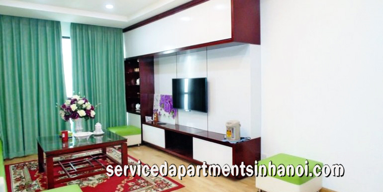 Căn hộ hai phòng ngủ cho thuê ở trên tầng cao của T2, VinHomes Times City, Giá rẻ 3