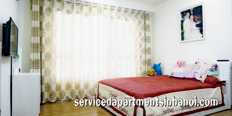 Cho thuê căn hộ trên tầng cao, gồm hai phòng ngủ tại Times City, tháp T18 4