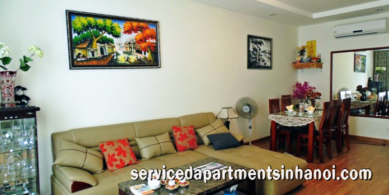 Cho thuê căn hộ hai phòng ngủ tại Times City, Hai Bà Trưng, Phòng khách rộng rãi 2