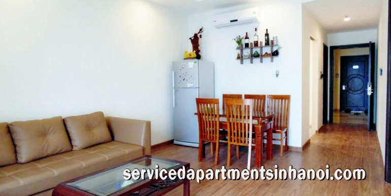 Cho thuê căn hộ hai phòng ngủ tại tòa nhà T1, thành phố Times, Lầu cao, View đẹp 3