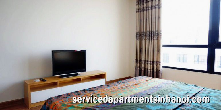 Cho thuê căn hộ rộng rãi gồm 2 phòng ngủ ở T2, Times City 7