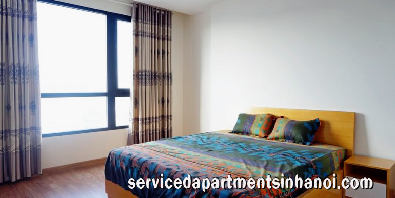 Cho thuê căn hộ rộng rãi gồm 2 phòng ngủ ở T2, Times City 9