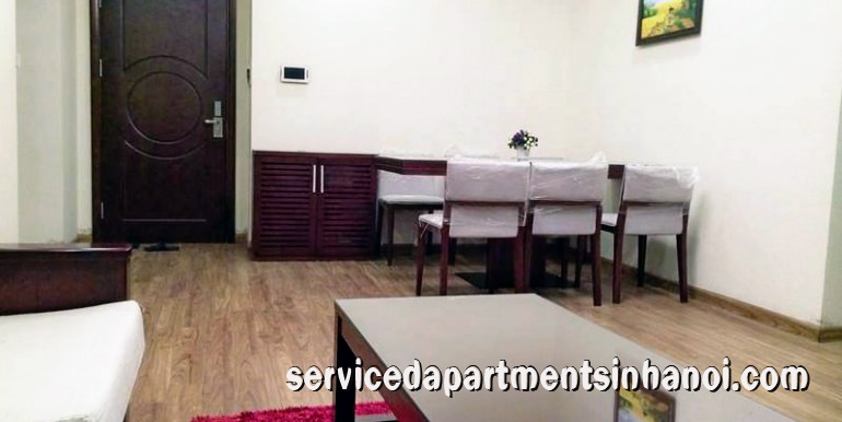 Căn hộ hai phòng ngủ, nội thất đầy đủ cho thuê tại T6 Tower, Vinhomes Times City 4