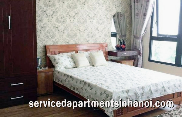 Căn hộ hai phòng ngủ, nội thất đầy đủ cho thuê tại T6 Tower, Vinhomes Times City 7