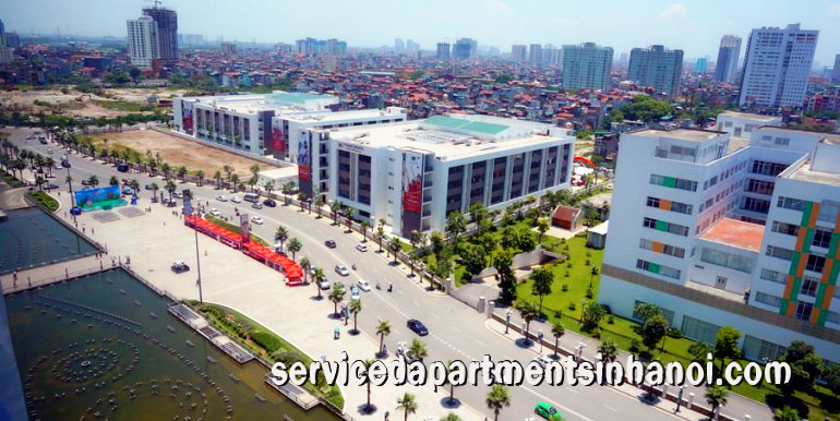 Cho thuê căn hộ thiết kế đẹp với 3 phòng ngủ tại Times City, Hai Bà Trưng 2