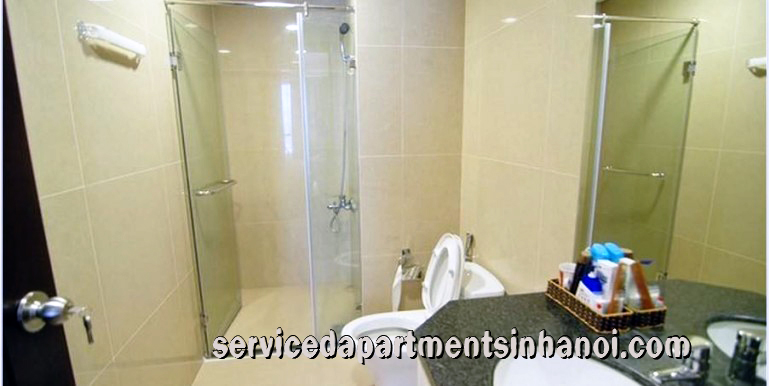 Cho thuê căn hộ T18 Building, hai phòng ngủ, đầy đủ nội thất 10