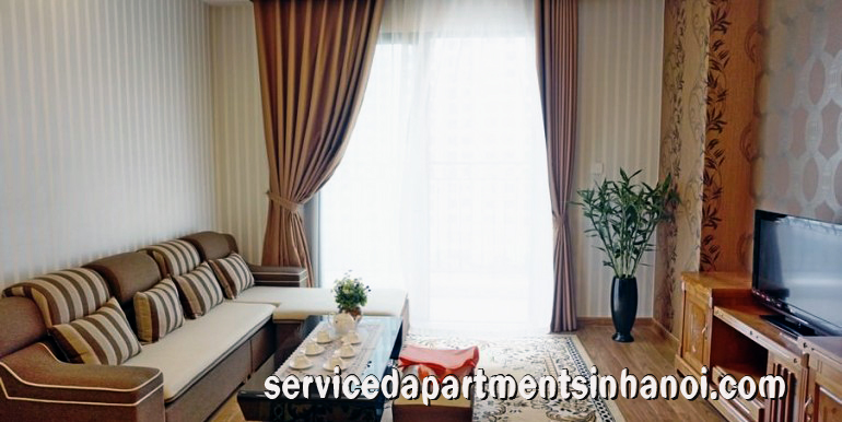 Cho thuê căn hộ 2 phòng ngủ nằm ở tầng Trung, view đẹp tại T10, Times City 1