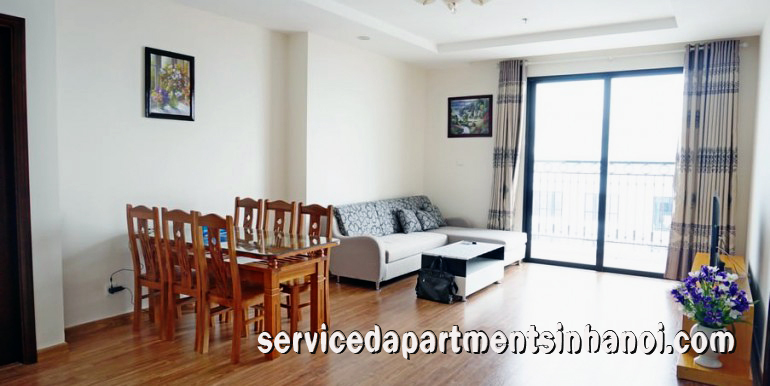 Cho thuê căn hộ đủ đồ, nằm trên tầng cao ở tòa nhà T2, Times City 1