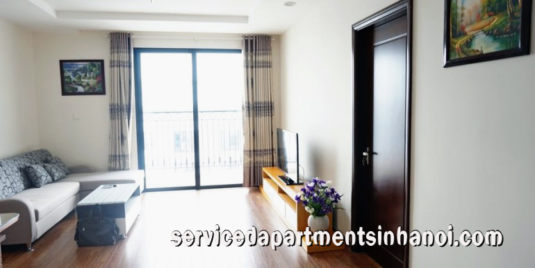 Cho thuê căn hộ đủ đồ, nằm trên tầng cao ở tòa nhà T2, Times City 2