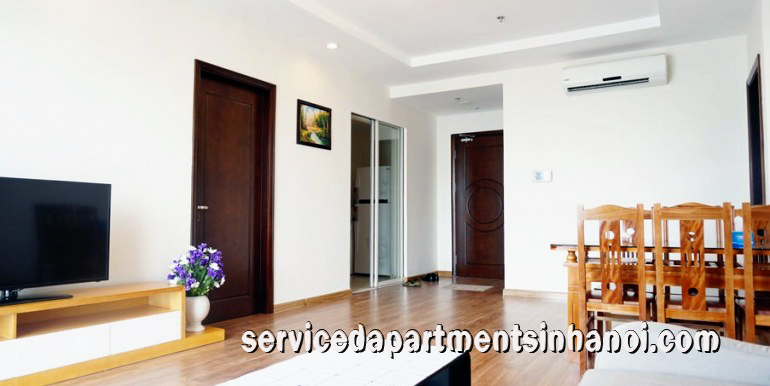 Cho thuê căn hộ đủ đồ, nằm trên tầng cao ở tòa nhà T2, Times City 4