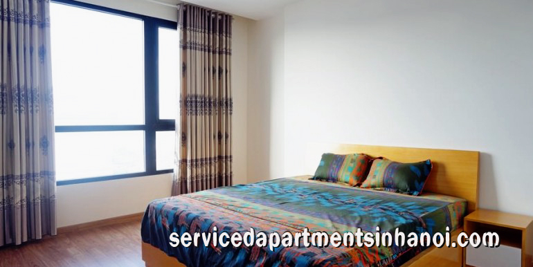Cho thuê căn hộ đủ đồ, nằm trên tầng cao ở tòa nhà T2, Times City 6