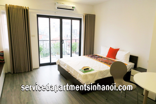 Cho thuê Studio đẹp có ban công tại phố Đặng Thai Mai, Tây Hồ 2