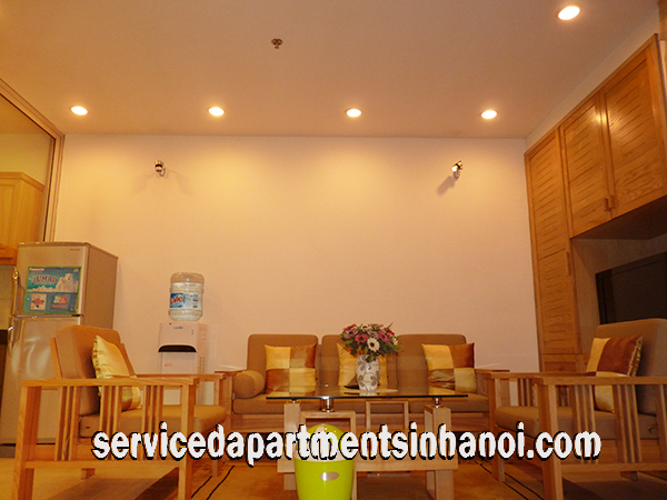 Căn hộ đẹp 1 phòng ngủ cho thuê tại Kim Mã, Ba Đình 2