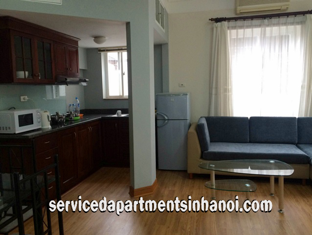 Căn hộ 1 phòng ngủ cho thuê trên phố Trần Hưng Đạo, Hoàn Kiếm 1