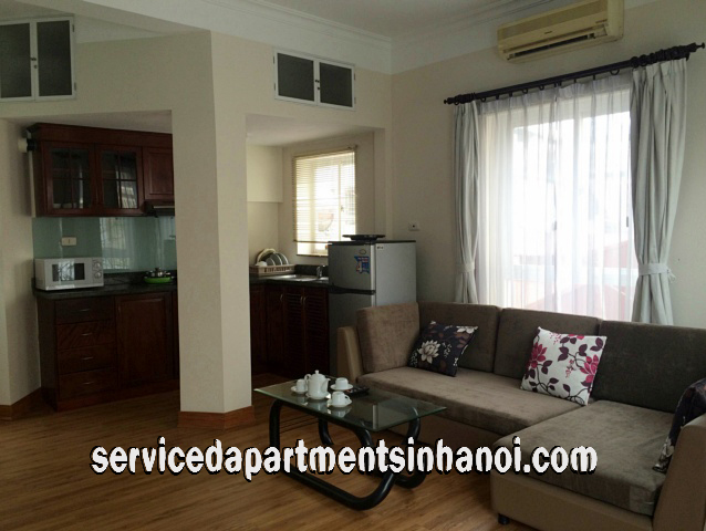 Căn hộ 1 phòng ngủ cho thuê trên phố Trần Hưng Đạo, Hoàn Kiếm 1