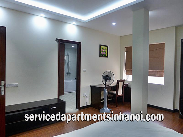 Căn hộ dịch vụ 3 phòng ngủ, tiện nghi đẹp cho thuê tại trung tâm quận Tây Hồ 10