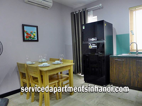 Căn hộ dịch vụ 3 phòng ngủ, tiện nghi đẹp cho thuê tại trung tâm quận Tây Hồ 4