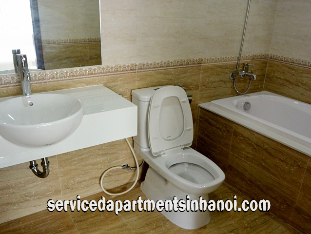Cho thuê căn hộ dịch vụ đẹp, 1 phòng ngủ tại Đội Cấn, Ba Đình 9