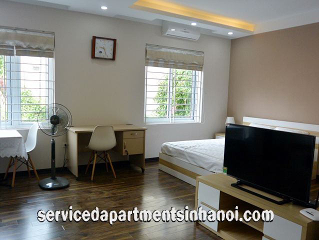 Cho thuê căn hộ hiện đại 1 phòng ngủ tại phố Đội Cấn, Ba Đình