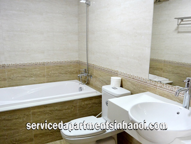 Cho thuê căn hộ hiện đại 1 phòng ngủ tại phố Đội Cấn, Ba Đình 8