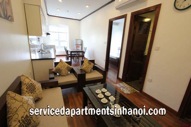Cho thuê căn hộ dịch vụ 1 ngủ tại Trúc Bạch, Ba Đình, View hồ 2