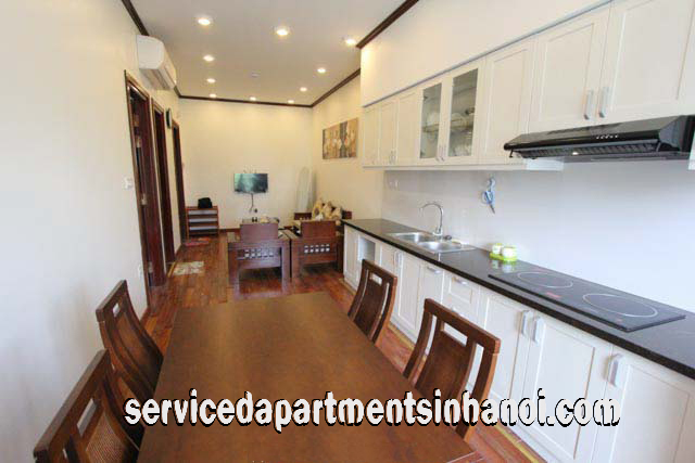 Cho thuê căn hộ dịch vụ 1 ngủ tại Trúc Bạch, Ba Đình, View hồ 4