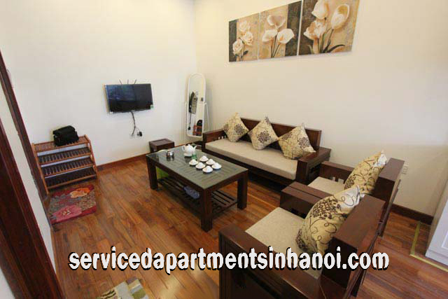 Cho thuê căn hộ dịch vụ 1 ngủ tại Trúc Bạch, Ba Đình, View hồ 6