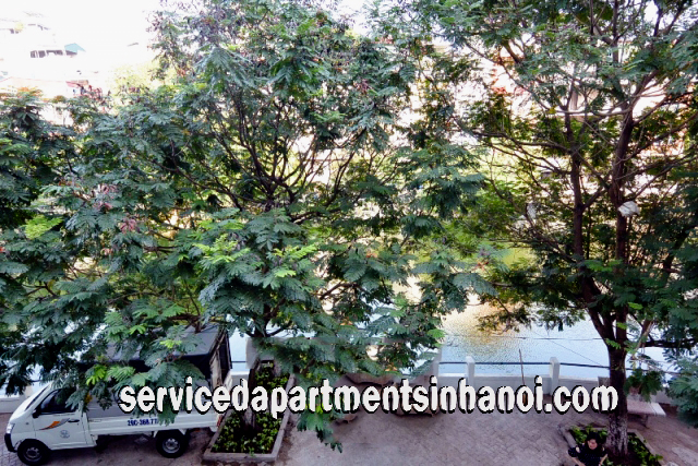 Căn hộ 2 phòng ngủ cho thuê ở làng Yên Phụ, Tây Hồ, view hồ 5