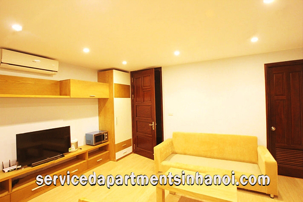 Căn hộ 01 phòng ngủ nội thất đẹp cho Thuê ở Thụy Khuê, Ba Đình 3