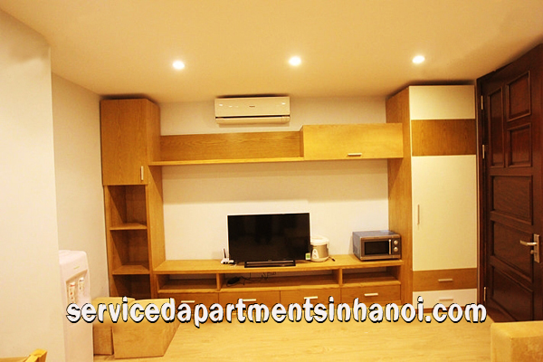 Căn hộ 01 phòng ngủ nội thất đẹp cho Thuê ở Thụy Khuê, Ba Đình 4