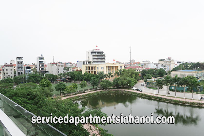 Căn hộ 1 ngủ cho thuê gần công viên nước Hồ Tây, View hồ 1