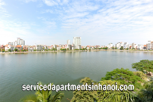 Căn hộ mới 1 phòng ngủ cho thuê trên đường Từ Hoa, Tây Hồ, View hồ Tây 1