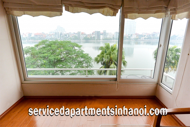 Căn hộ mới 1 phòng ngủ cho thuê trên đường Từ Hoa, Tây Hồ, View hồ Tây 3