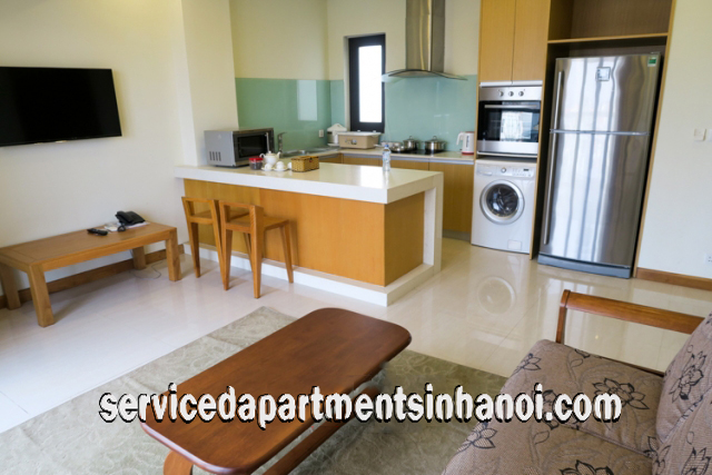 Cho thuê căn hộ một phòng ngủ rất hiện đại ở Âu Cơ, Tây Hồ, tiện nghi chất lượng cao 3