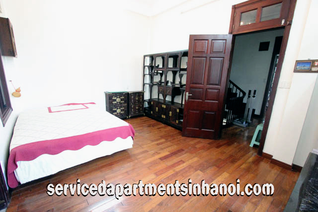 Cho thuê nhà riêng 5 phòng ngủ, nội thất đầy đủ tại Đội Cấn, Ba Đình 7