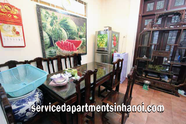 Cho thuê nhà riêng 5 phòng ngủ, nội thất đầy đủ tại Đội Cấn, Ba Đình 6