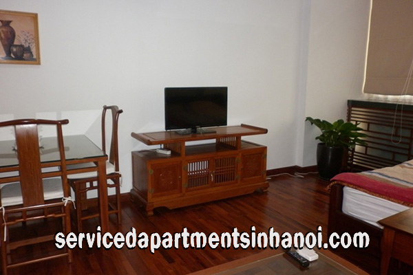 Cho thuê căn hộ studio đẹp cách hồ Trúc Bạch 100m 4