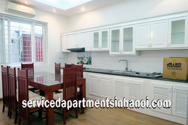 Căn hộ dịch vụ đẹp 1 phòng ngủ cho thuê tại Yên Phụ, Tây Hồ 9